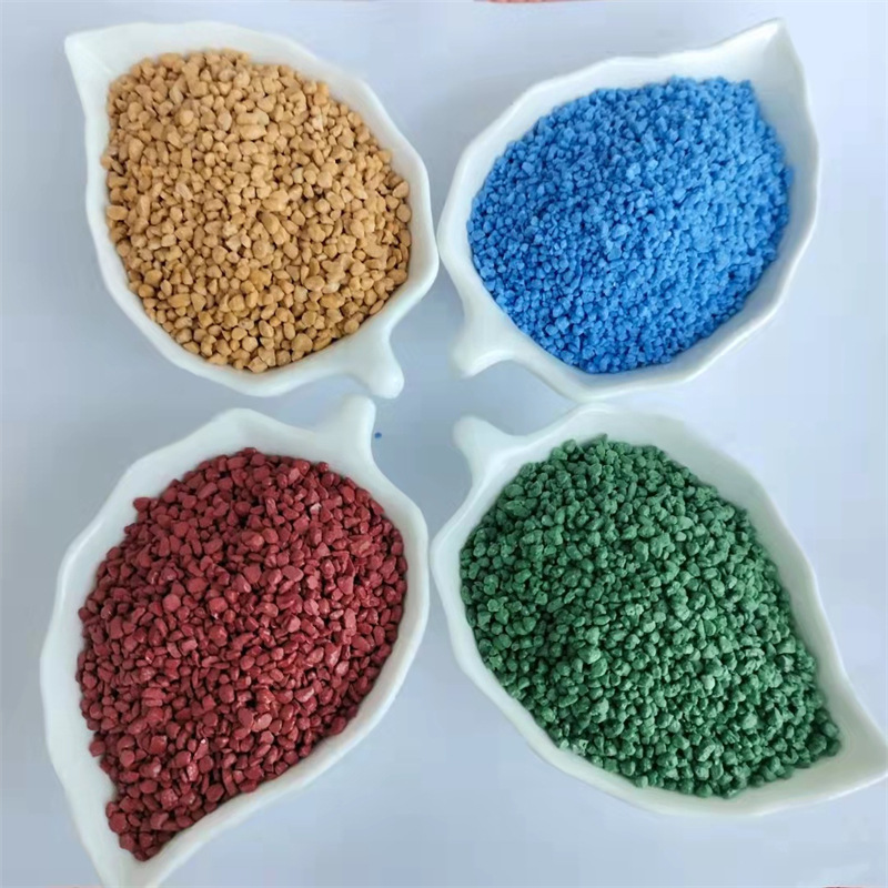 供应陶瓷颗粒 园艺材料透水路面彩色陶瓷砂 新型环氧地坪陶瓷骨料