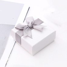 一件代发饰品礼盒手提袋玫瑰花礼盒擦银布证签卡包装盒