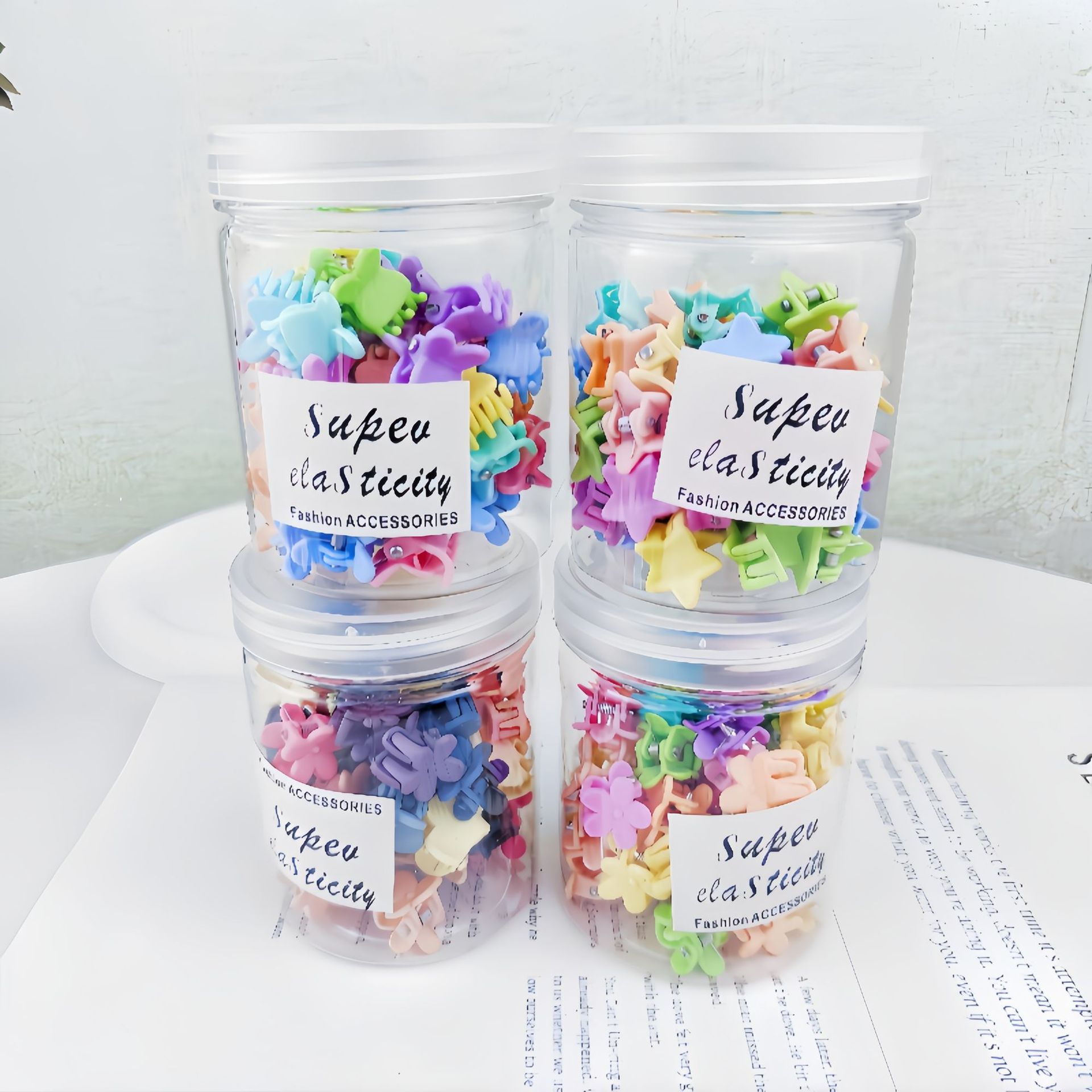 儿童小抓夹女童发饰婴儿发夹宝宝公主头女孩头饰夹子刘海发卡爪子