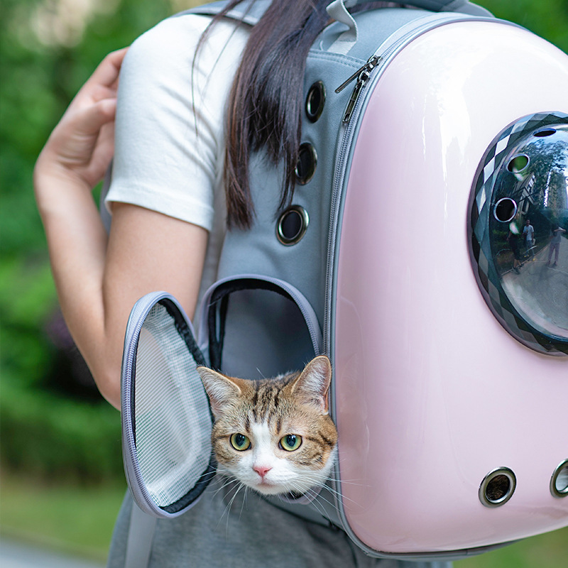 猫咪太空舱猫包外出便携猫背包宠物出行猫书包双肩猫袋猫咪用品