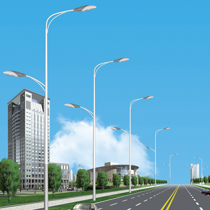10米11米12米双臂大功率双头路灯公路机场超亮高杆市电led路灯