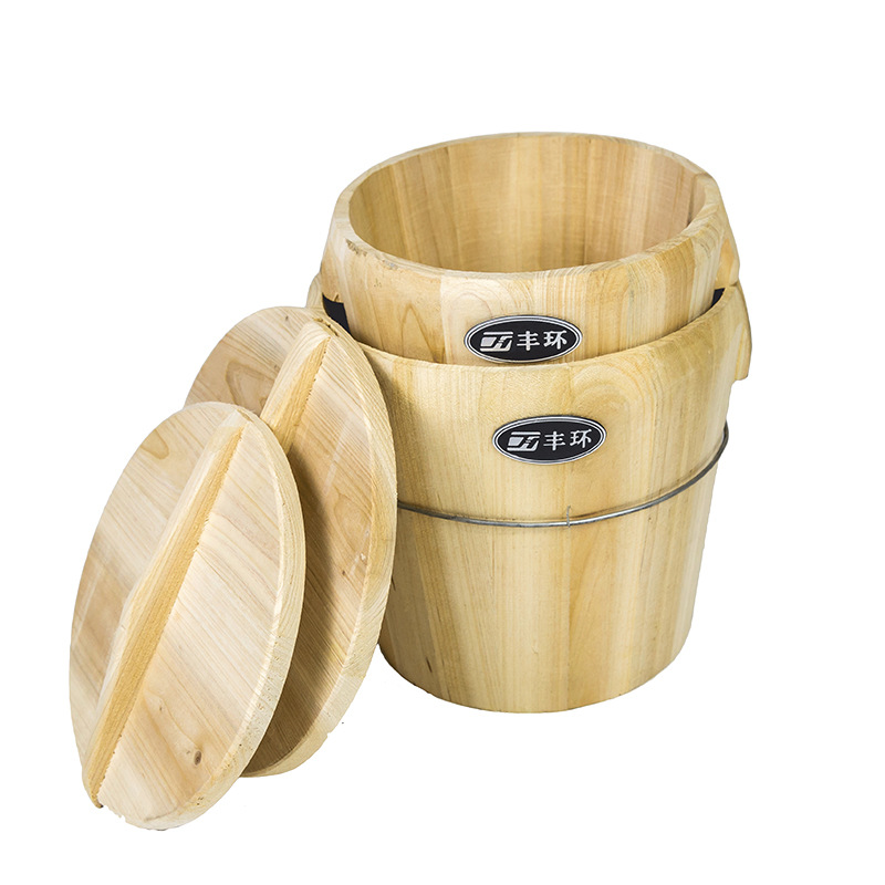 香杉木饭蒸手工实木家用大小号蒸饭木桶甑子木制蒸饭桶饭架蒸子