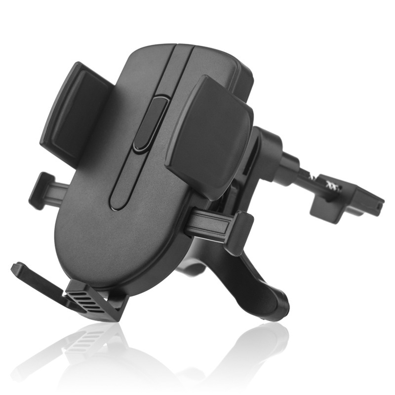 汽车空调口支架 风口手机支架 360度旋转车载手机支架 三角出风口