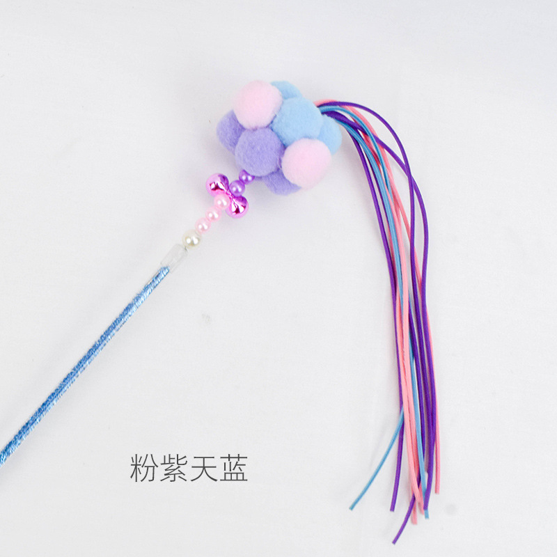 Cat Cat Teaser Multiple Options Fairy Butterfly Replaceable Cat Teaser Cat Interactive Toy Sample Can Be Used