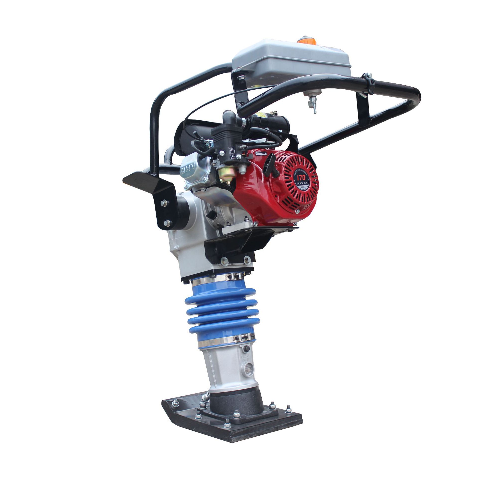 hcr110b型汽油冲击夯路面压实机手扶式打夯机夯实机地基夯爱迪欧