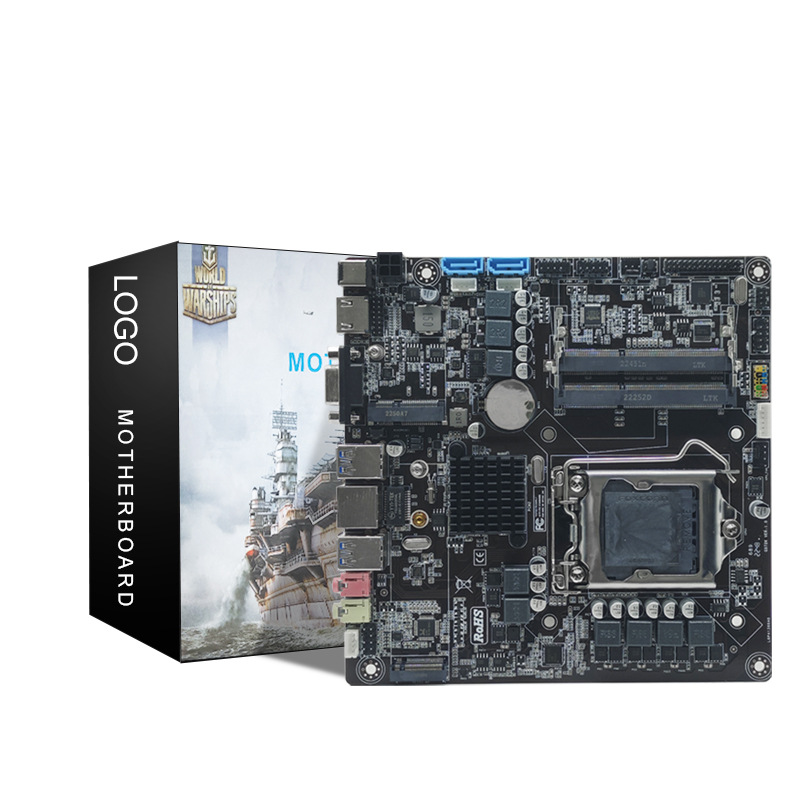 B250ITX一体机电脑主板可配ddr3全新1151针i59400组装