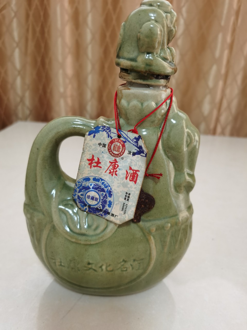 杜康村老酒52度整箱12瓶装500ml浓香型纯粮白酒陈年佳酿清仓库存