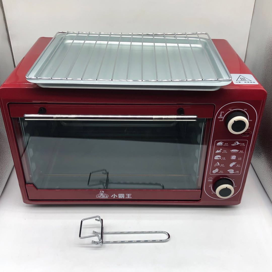 厂家小霸王大容量110v电烤箱烘焙控温功能定时烤箱家用48l批发