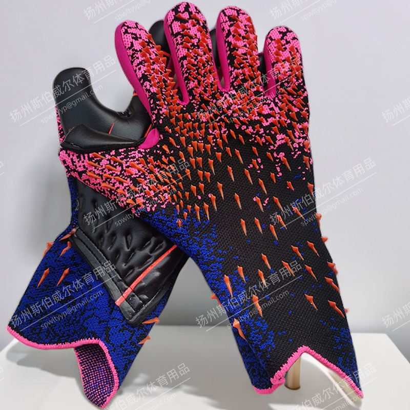 New Falcon Football Professional Adult Latex Finger-Free Breathable Wear-Resistant Thickened Goalkeeper Gloves Goalkeeper Gloves