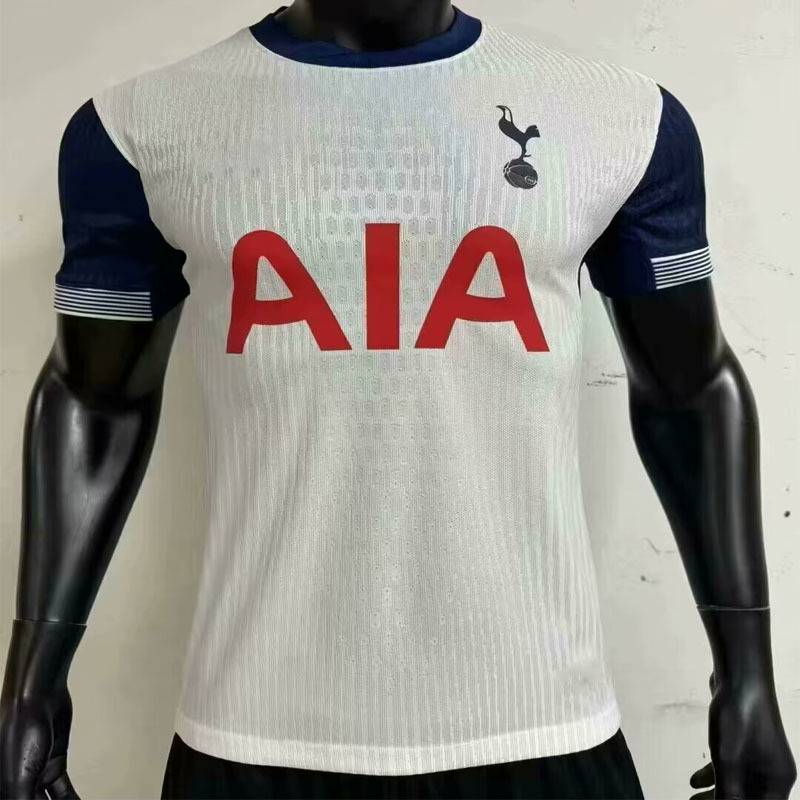 2425新款热刺主客场球员版球衣孙兴慜凯恩比赛训练足球服夏可印字