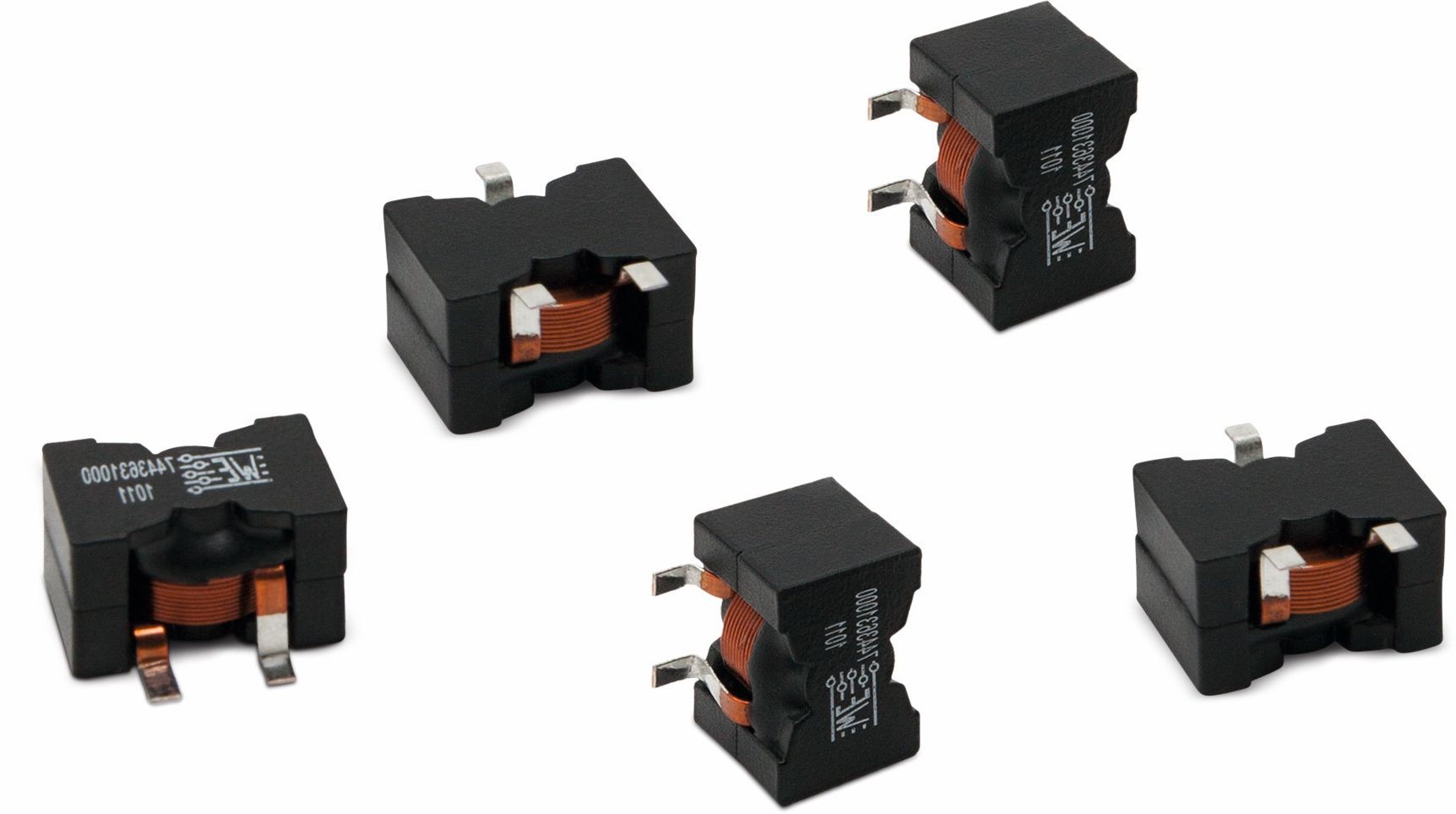 7443632200伍尔特we-hcf2013系列扁平线大电流smd贴片三脚电感