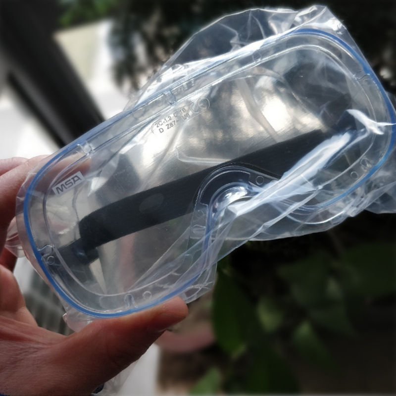 msa 10212874透明防雾眼罩 防冲击防飞溅