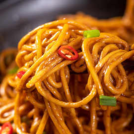 武汉风味热干面独立包装武汉热干面炸酱面速食方便速食待煮面条餐