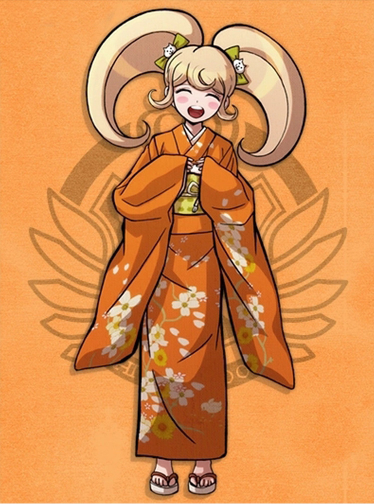 星之缘新弹丸论破cosplay西园寺日寄子cos服日本和服演出服表演服