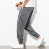 Chinese style summer Men's Casual pants Thin section ventilation Cotton and hemp frog Pencil Pants Large Haren pants Knickers Chinese style summer Men's Casual pants Thin section ventilation Cotton and hemp frog Pencil Pants Large Haren pants Knickers