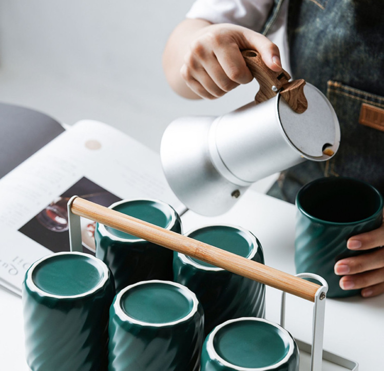 手冲咖啡壶摩卡壶煮咖啡冲茶器咖啡机意式萃取欧式手冲壶滴滤壶