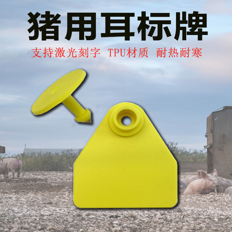 养殖场猪耳标牌牛羊用母猪耳标号牌耳号钳羊耳朵标记标签畜牧兽用
