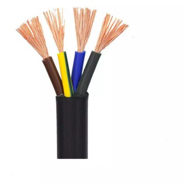 起帆zan-rvv 9芯阻燃耐火屏蔽电线 0.5/0.75/1/1.5/2.