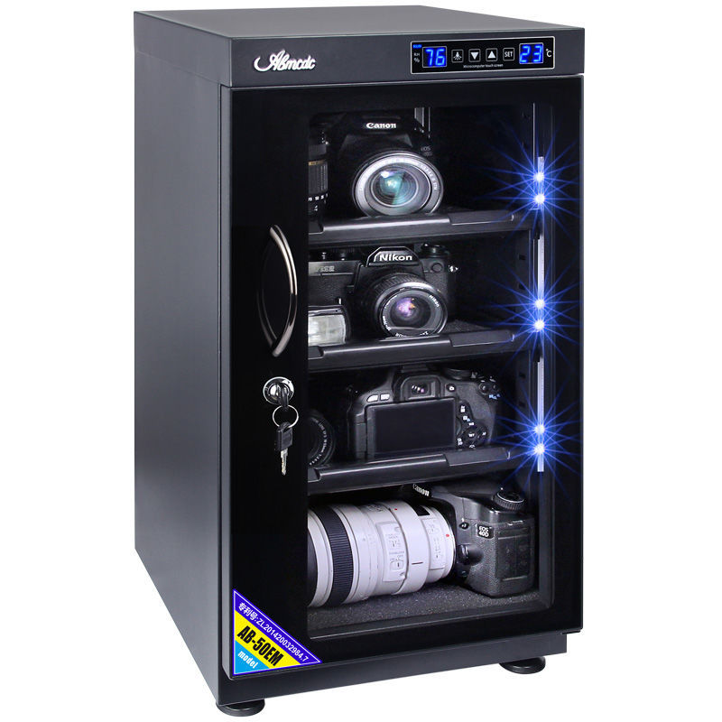 电子防潮箱30/40/50l单反相机镜头邮票干燥箱摄影器材除湿柜-阿里巴巴