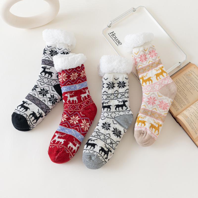 winter floor socks home warm woman maternity socks snow socks sleep carpet socks slippers socks non-slip