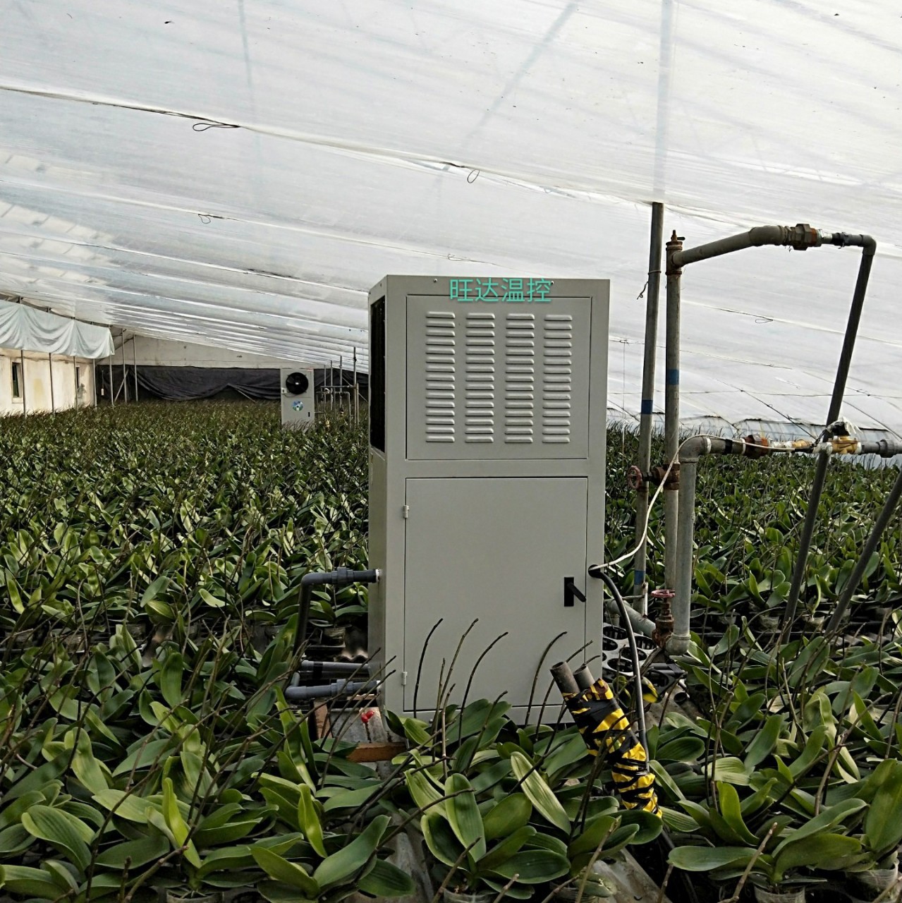 新款地源热泵空调一体机食用菌大棚种植加温降温设备厂家热推