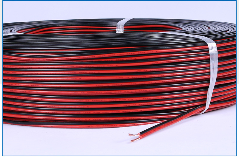 电线2468红黑双并线16 18 20 22 24 26awg对接硅胶排线延长杜邦线