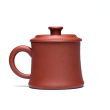 宜興紫砂杯帶蓋大容量純全手工泡茶家用男女士刻字蓋杯茶杯子