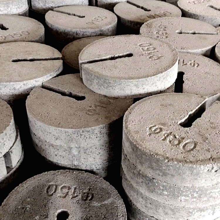 圆饼卡槽垫块r75开口混凝土垫块钢筋保护层水泥隔件块厂家定制