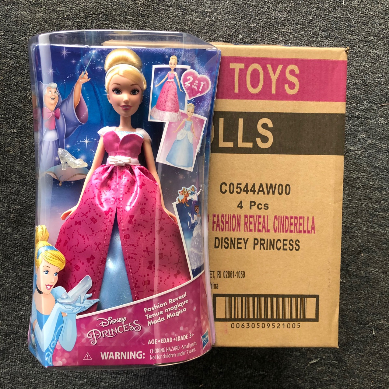 DPR FASHION REVEAL CINDERELLA公主变装灰姑娘C0544库存尾货批发