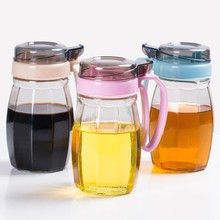 厨房用油壶大容量玻璃香油瓶子装花生油瓶豆油瓶放油瓶盛油罐油杯