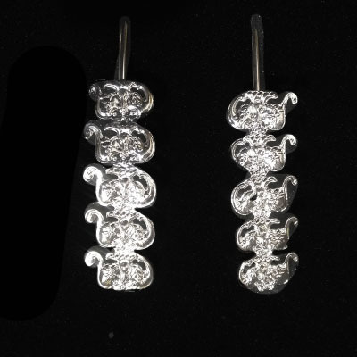 戏曲头面秦香莲古装演出服花旦头饰青衣包头银锭头面旦角银泡头面