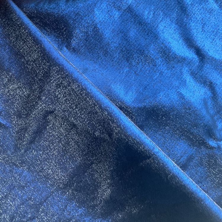 加厚闪光锦棉玻璃缎绸缎面面料色丁亮丝偏光舞台外套织锦缎布料