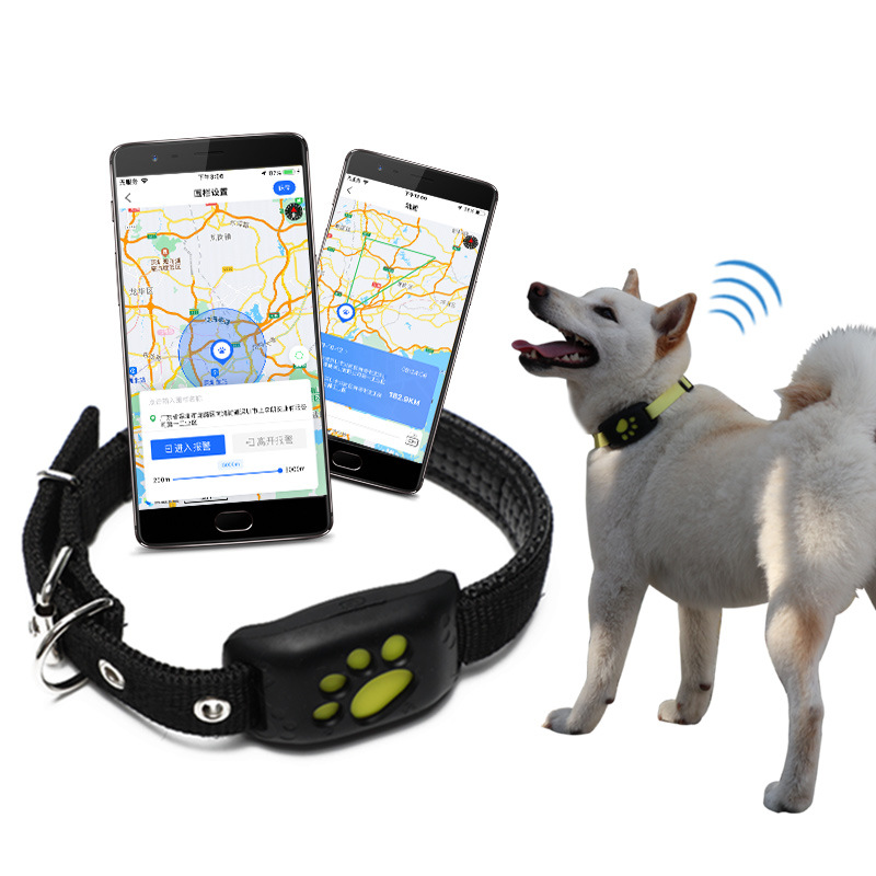 智能宠物北斗定位器防水防尘防盗猫狗项圈手机app实时监测