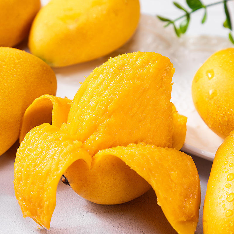 10斤海南小台农芒果9新鲜小台芒应当季水果自然熟热带甜心芒包邮
