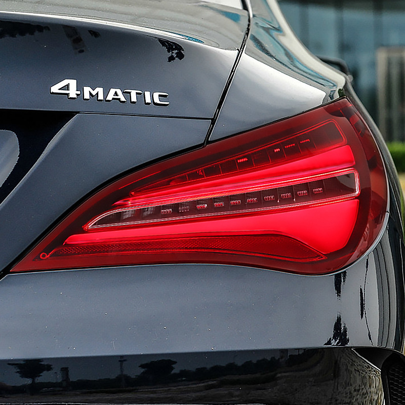 适用于13-19款奔驰cla尾灯总成w117改装老改新款led行车刹车转向