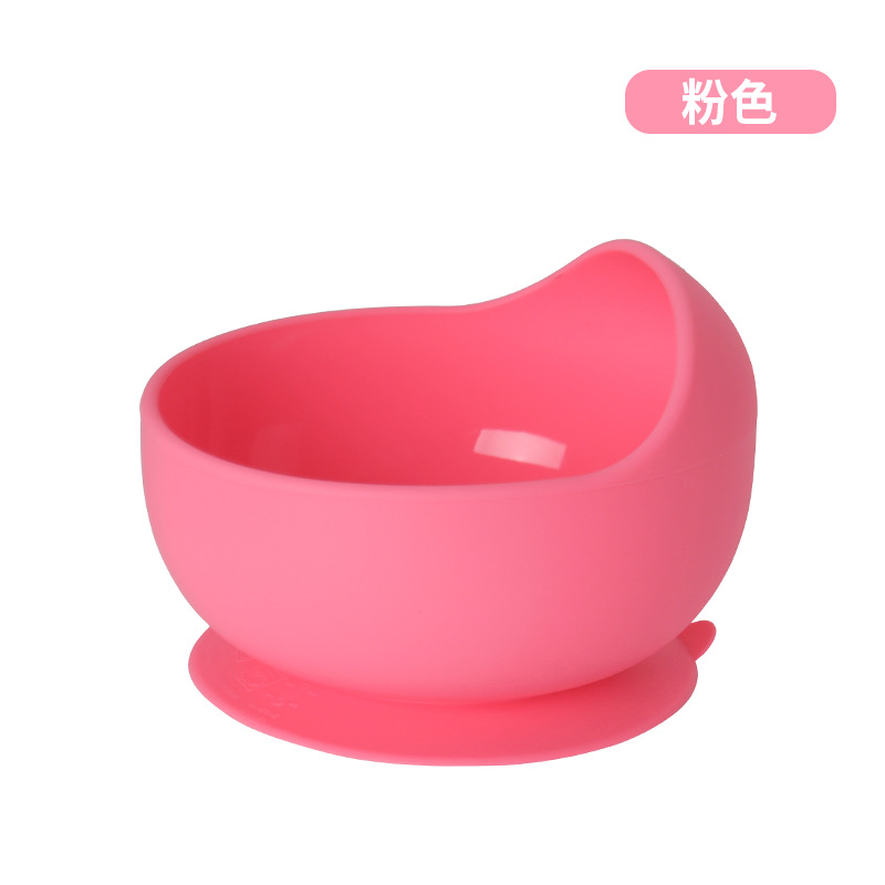 Baby Snail Snack Catcher Silicone Children's Tableware Solid Food Bowl Silicone Plate Suit