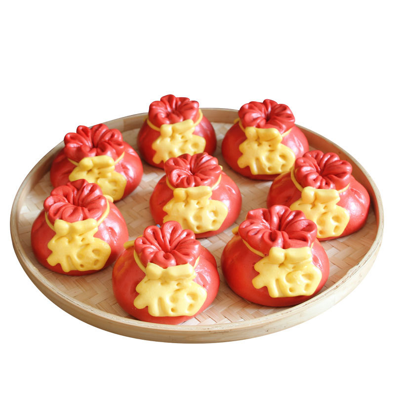 福袋馒头胶东花饽饽结婚新年年货山东特产过年送礼盒花样馍馍面食