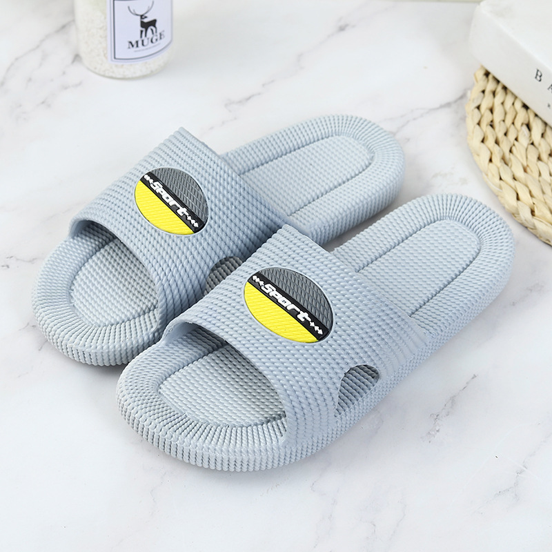 Slippers Men's New Simple Couple's Home Slippers Men's and Women's Non-Slip Hotel Bathroom Bath Slippers Slippers Women's