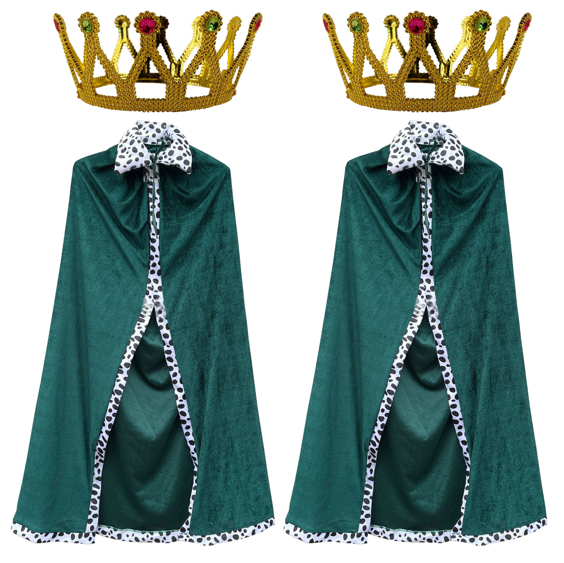 万圣节儿童服装男童国王cos王子披风斗篷装扮角色扮演成人演出服