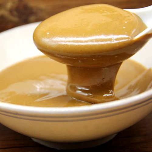 正宗农家石磨纯芝麻酱白芝麻现磨山东手工麻汁芝麻糊火锅面包500g