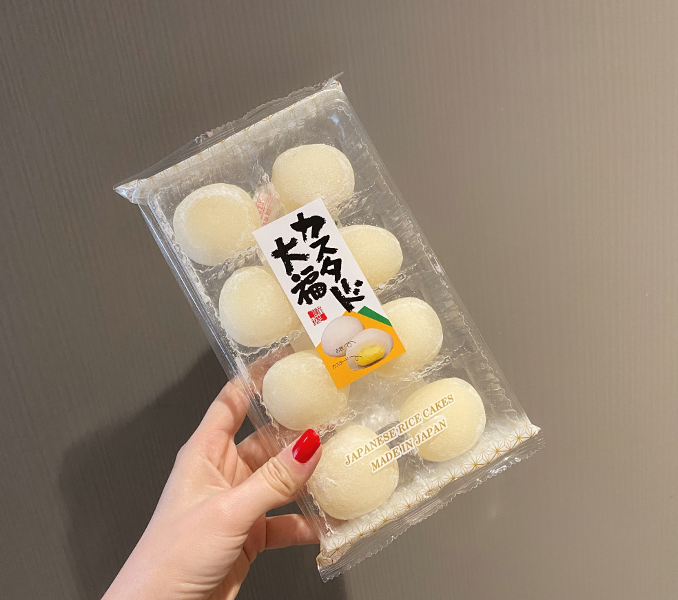 日本久保田大福麻薯 日式点心草莓味水果夹心糯米糍果子网红零食