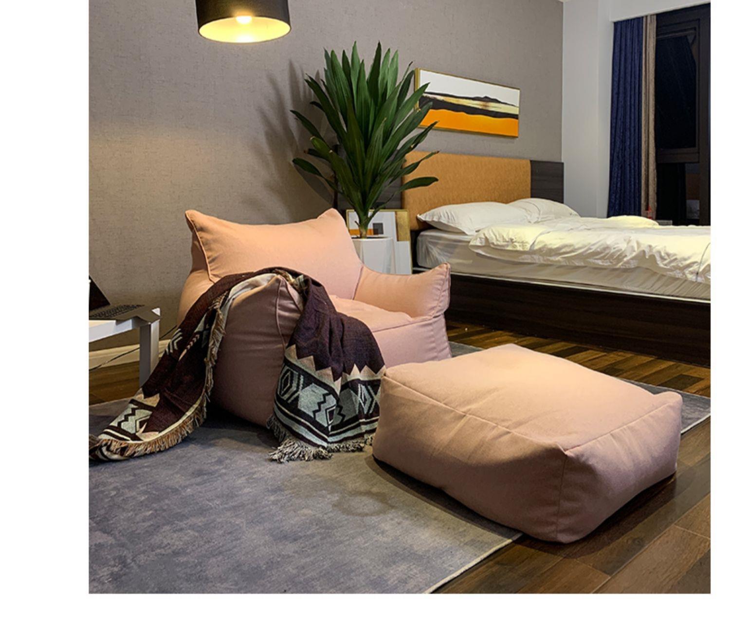 卧室豆包可拆洗创意休闲户型躺卧可爱个性舒适懒人沙发豆袋简约