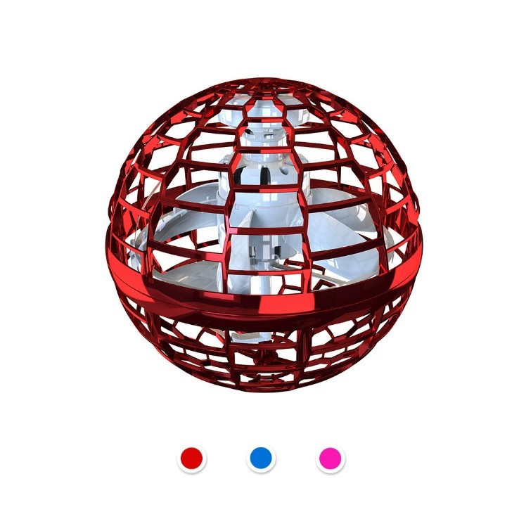 Cross-Border UFO Spinning Ball Magic Cyclotron Floating Ball Magic Induction Cyclotron Flying Ball Fingertip Luminous Suspended Gyro