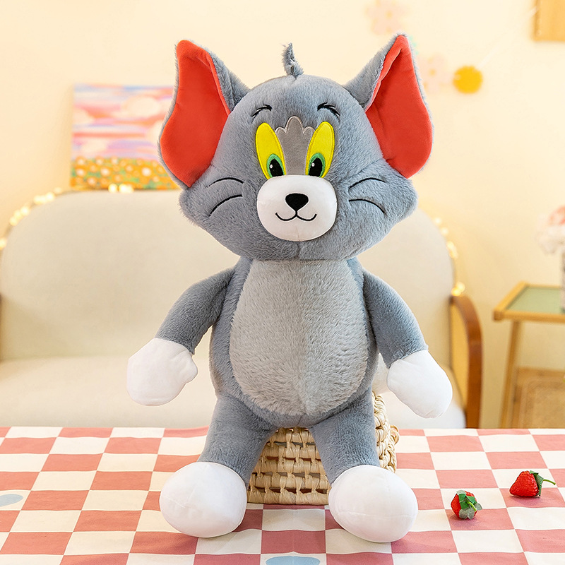 Cat and Mouse Talking Tom Cat Jerry Mouse Transformers Series Cartoon Plush Toy Cartoon Taifei Mouse Doll Gift Cute