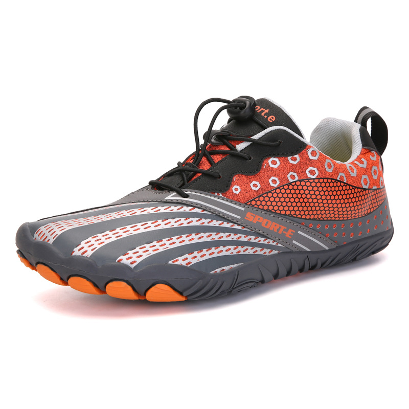 外贸跨境36-47大码男鞋夏季户外防滑五指鞋休闲沙滩鞋加厚游泳鞋