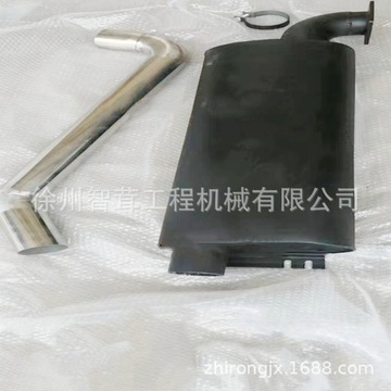 宝马格bw203压路机消声器 排气管 连接管 压路机配件-阿里巴巴