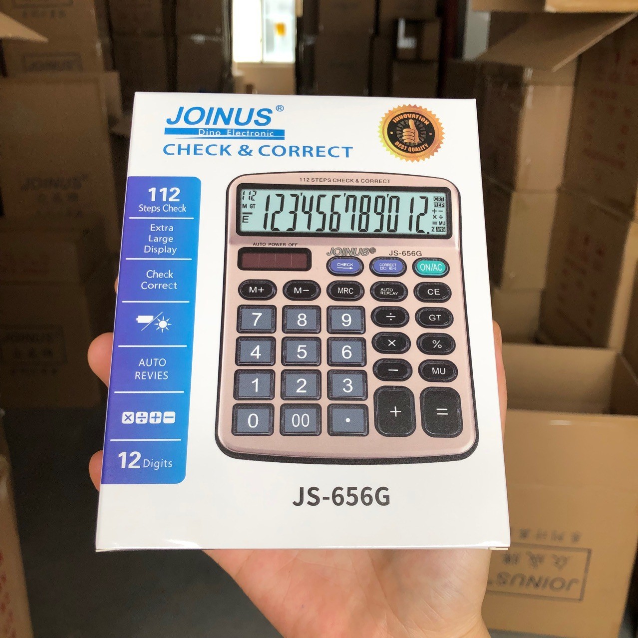 Wholesale for Finance Purposes Tax Rate Calculator Solar Desktop 112-Digit Review Computer Public JS-656G
