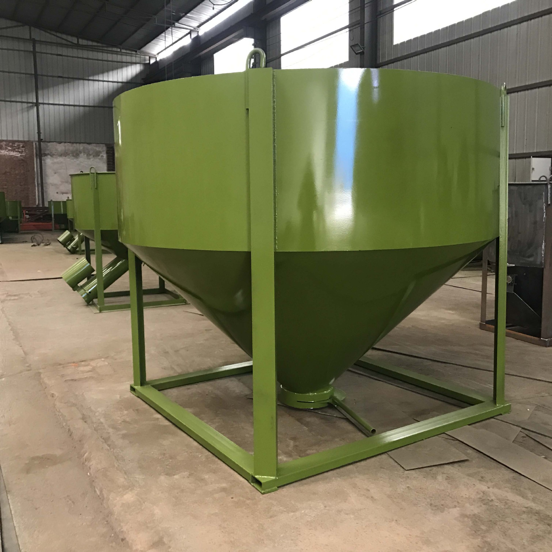 工地用混凝土塔吊料斗 建筑圆形混凝土料斗 大容量塔机上料斗