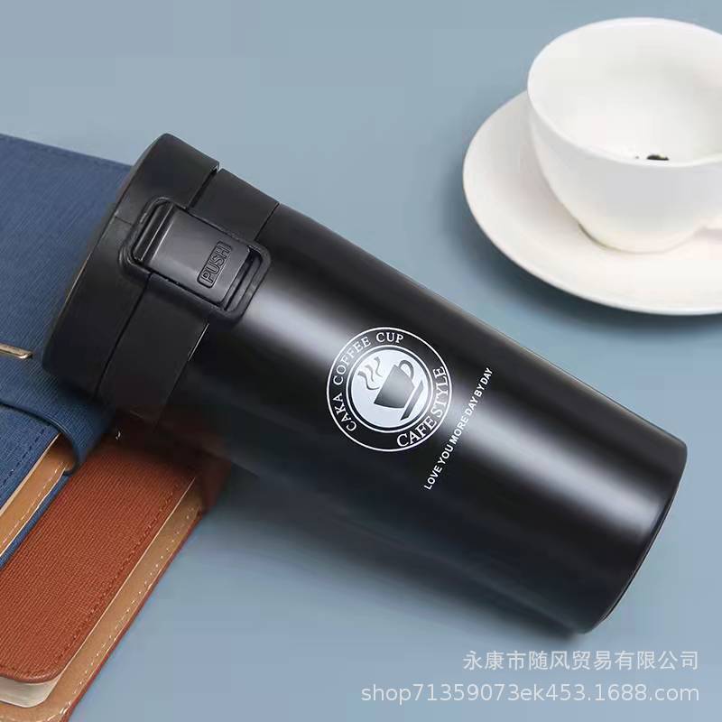 Factory Wholesale Creative Stainless Steel Vacuum Cup Business Water Cup Car Car Coffee Cup