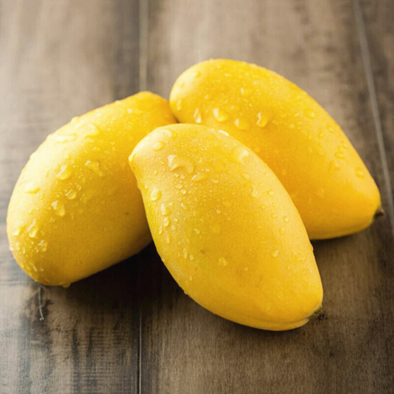 越南品种高乐蜜芒果新鲜当季时令水果黄皮芒果肉厚核小甜心蜜芒